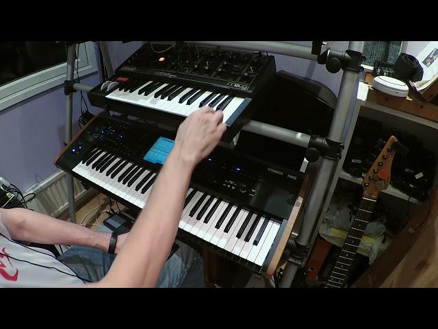 Korg Kronos & Moog Grandmother Dark song Some Orchestral and Synthetic Feelings 24.10.2022