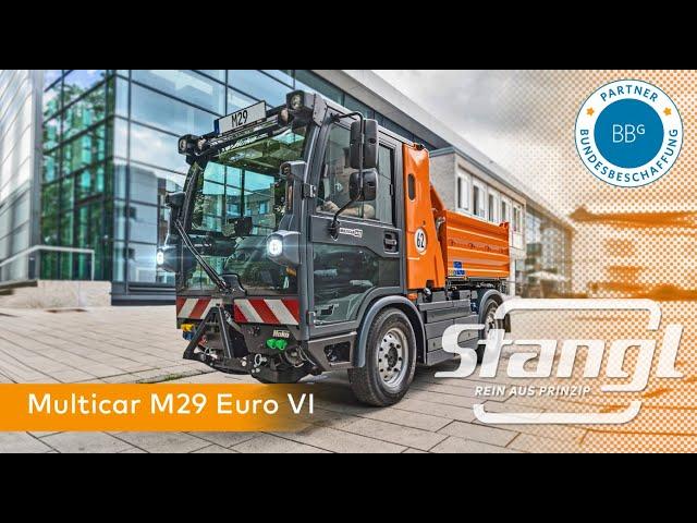 der neue Multicar M29 Euro 6 von Stangl Kommunal