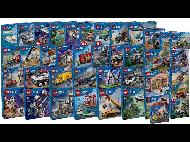 All LEGO City sets 2024 CompilationCollection Speed Build