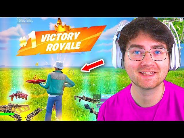 My FIRST WIN on BLITZ ROYALE in Fortnite! (New Summer Update)