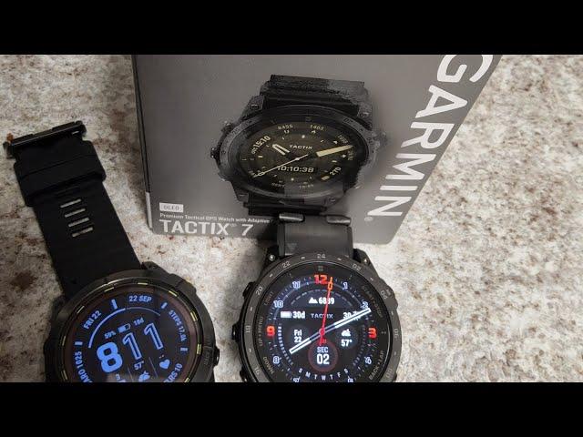 Garmin Tactix 7 Amoled vs. Enduro 2- Pros and Cons. (Plus some Quick Tips)