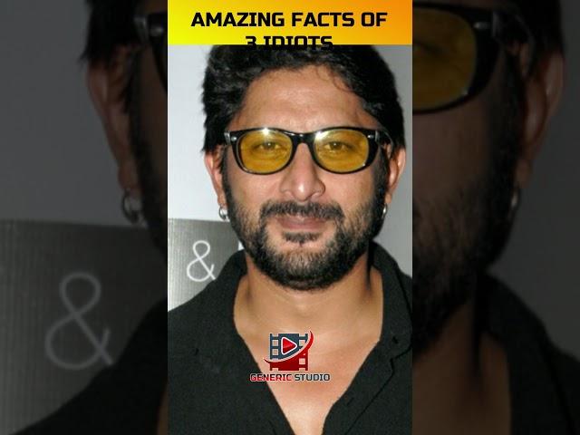 AMAZING FACTS ABOUT 3 IDIOTS MOVIE #SHORTS #VIRALSHORTS #VIRALVIDEOS