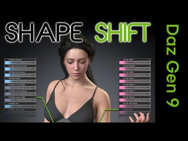 Shape Shift for Genesis 9 (overview) Daz