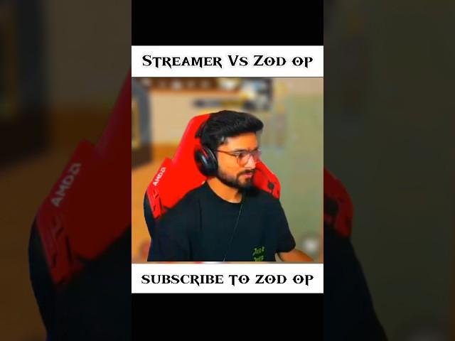 Streamer Vs Zod op |#shorts #trending #pubgmobile