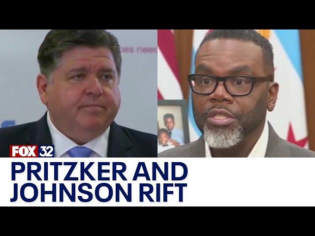 Rift grows between Pritzker, Johnson - here's why