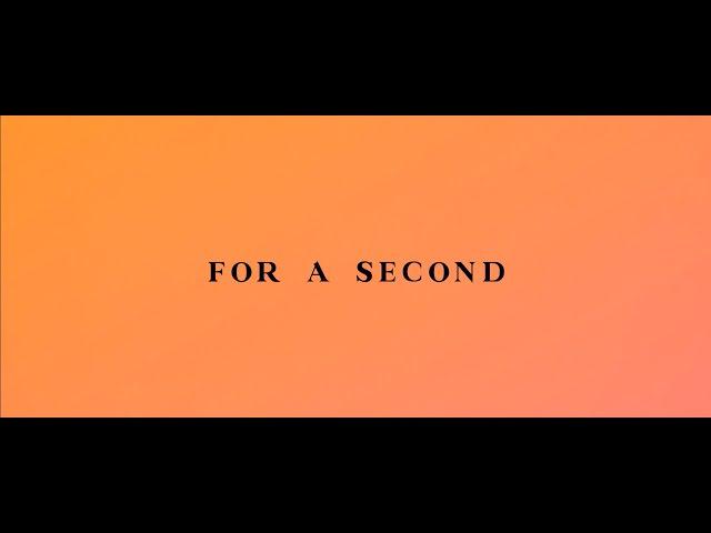 Michael Schulte - For A Second (Official Lyric Video)