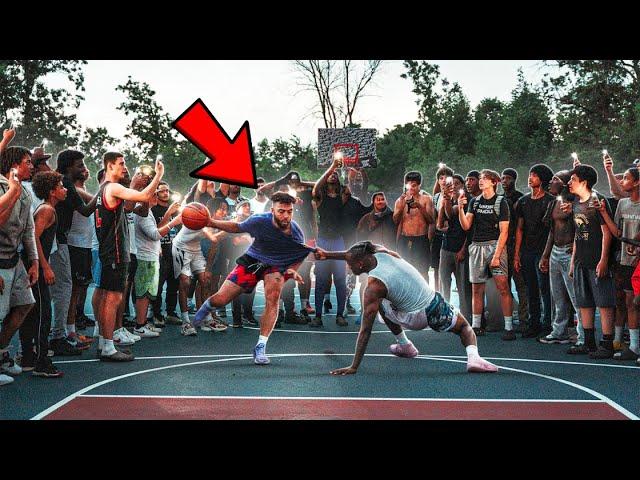 The Most VIRAL Park Basketball Run Of The Year...