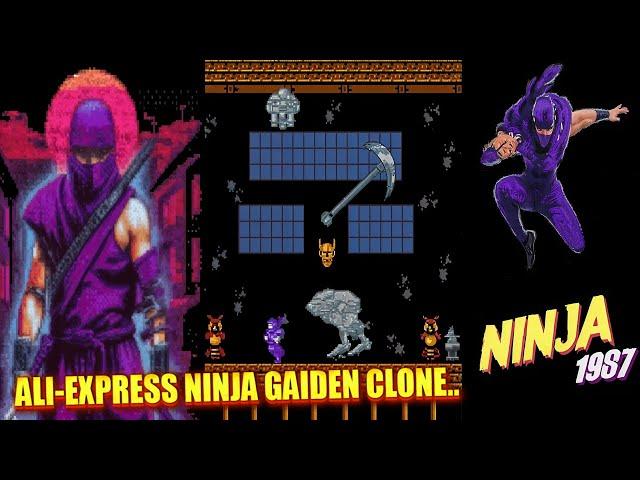 Ninja 1987 Gameplay Review - Ali-Express Ninja Gaiden Clone | Switch / Steam 4K