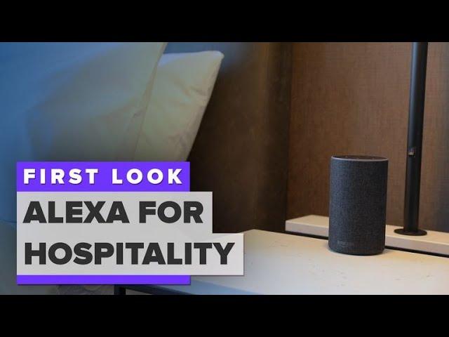 Alexa is coming to your hotel room