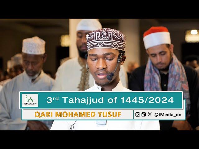 3rd Tahajjud Led by Qari Mohamed Yusuf at  Adams Masjid, Nairobi