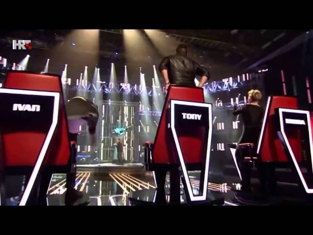 Top 10 blind auditions of The Voice Croatia (season 1)