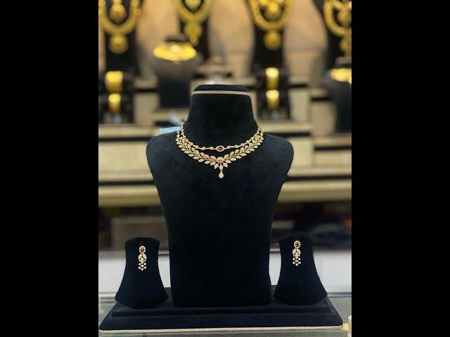 Fancy Stone Necklace | Necklace Collection from Sri Vishal Jewellers.#svj  #shorts #necklace