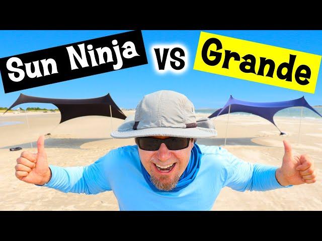 NESO GRANDE vs. SUN NINJA (In-depth Beach Canopy Review)