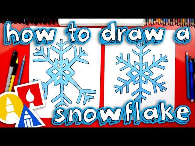 How To Draw A Snowflake