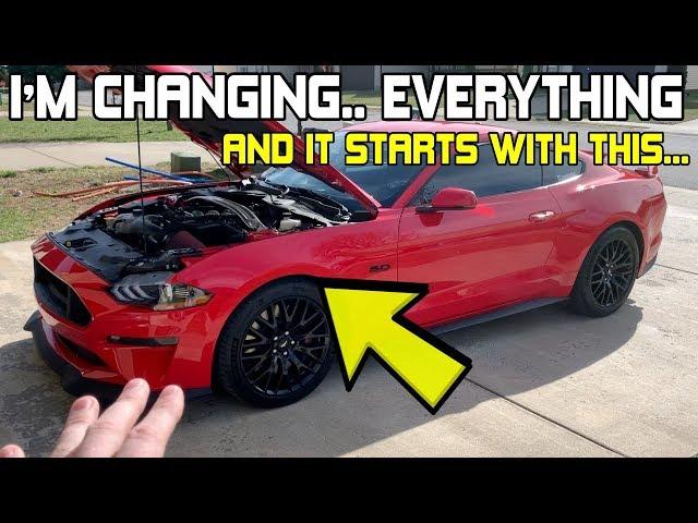 I'M CHANGING EVERYTHING about my 2019 Mustang GT | Carnage Overhaul EP. 1