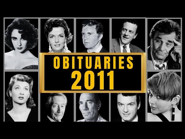 Famous Hollywood Celebrities We've Lost in 2011 - Obituary in 2011