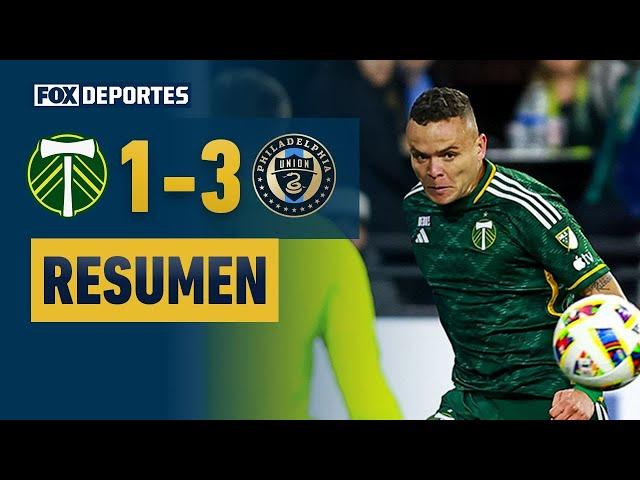 'Cabecita' debuta con gol | Portland Timbers 1-3 Philadelphia Union | HIGHLIGHTS | MLS