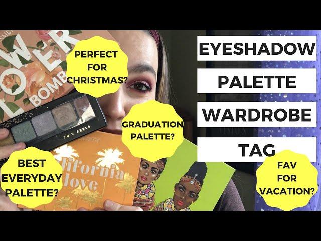 The perfect palette for every occasion: Eyeshadow Palette Wardrobe Tag | HONEYBEE JOYOUS