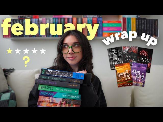 The 20 books I read in February  | February reading wrap up