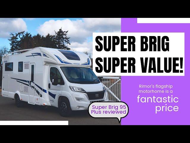 All the spec in a full-sized motorhome for less money than you'd think!