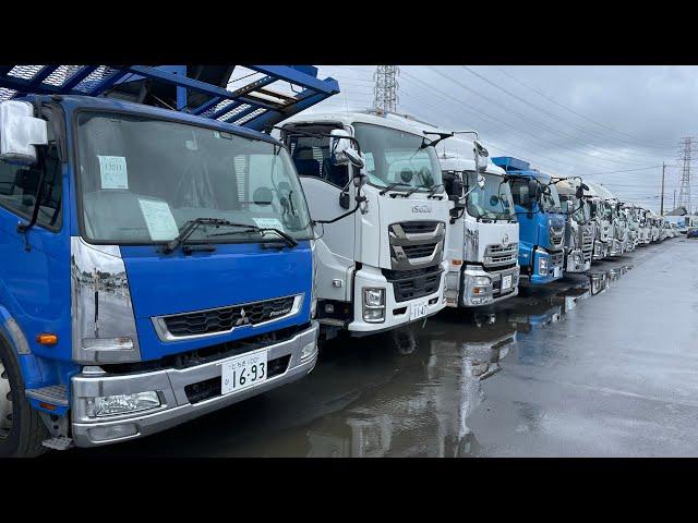 Large and Latest Models Trucks | Heavy Commercial Trucks in Japan