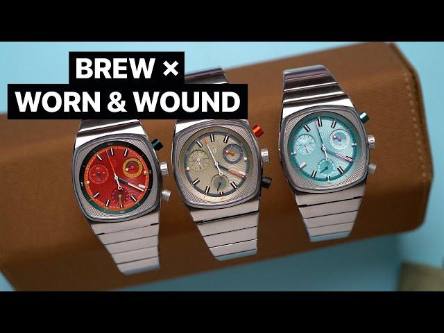 Brew × Worn & Wound Metric Chrono Regulators