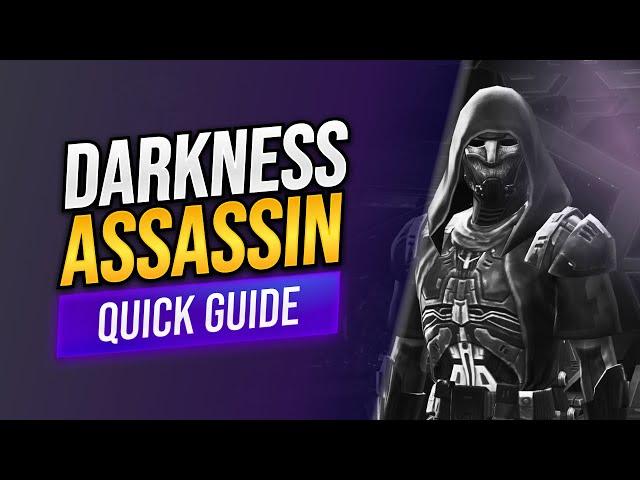 Darkness Assassin Quick PVP Guide (SWTOR Patch 7.5.1)