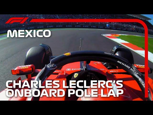 Charles Leclerc's Pole Lap | 2023 Mexico City Grand Prix | Pirelli