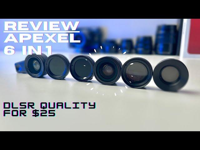 Get DSLR Quality Photos on Your Phone with APEXEL Lens Kit