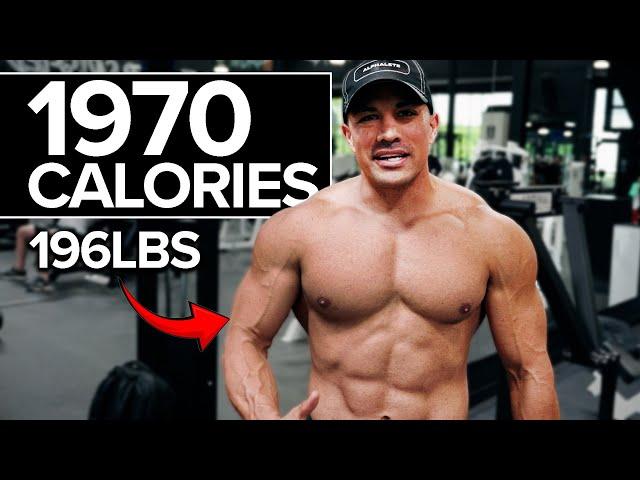My New Meal Plan To Get Shredded - Full Day Of Eating For 7% Bodyfat