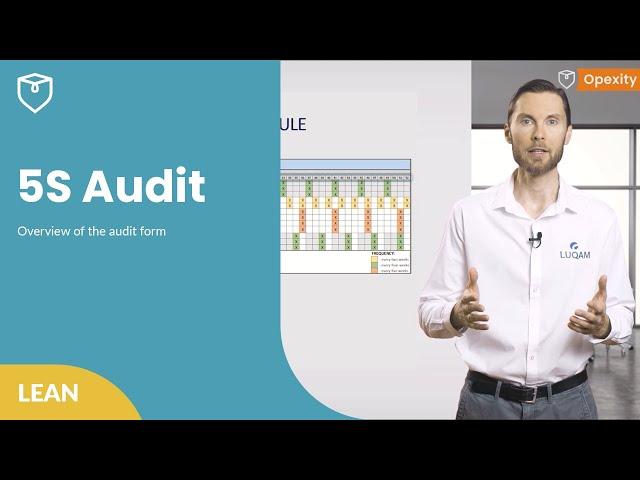 5S Audit - Overview of the Audit Form  | Opexity