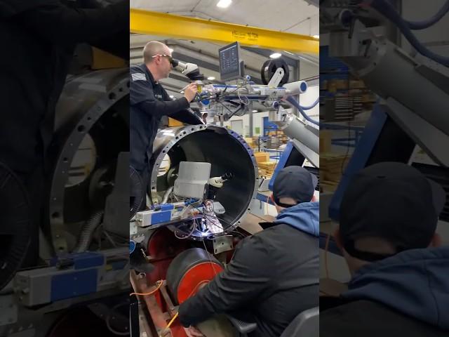 Casting repair with double 1200 fiber ALFlaks #laserwelding #weldernation