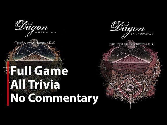 Dagon: The Little Glass Bottle & The Railway Horror DLC | Full Game | No Commentary