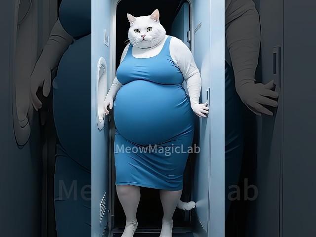 They laughed at fat cat on plane so she fights back #cat #kitten #inspiration #catlovers #cutecat