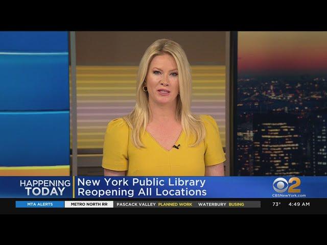 New York Public Library Reopening All Locations