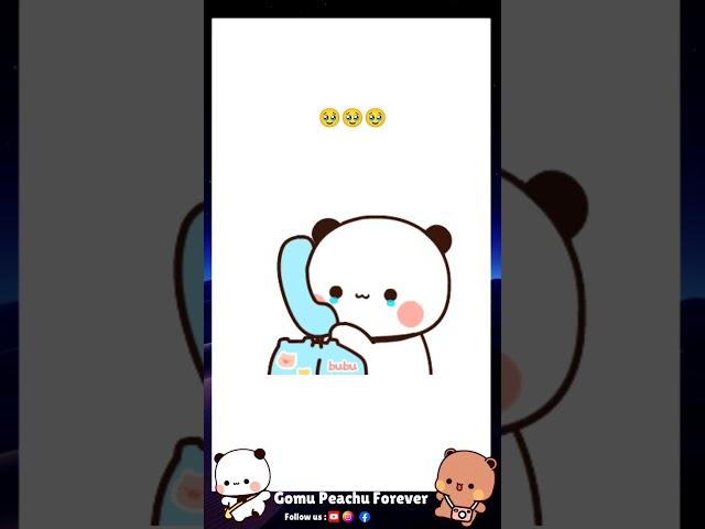 Bubu so much crying ? | Bubu Dudu | Goma Peach |Animation | Cute couple