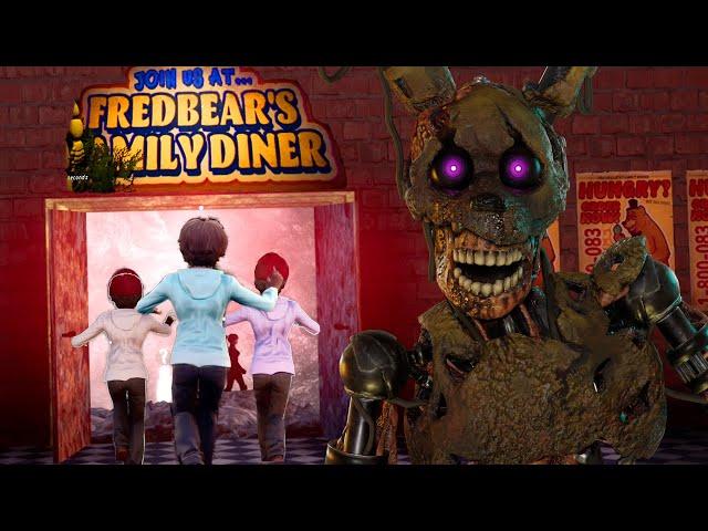 *NEW* PLAYING AS BURNTRAP IN FREDBEARS DINER.. - FNAF Killer in Purple Remastered