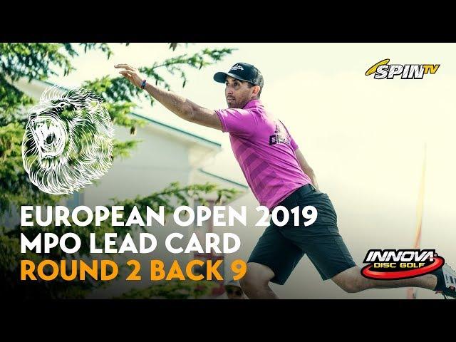 European Open 2019 MPO Lead Card Round 2 Back 9 (Nieminen, Wysocki, McBeth, McMahon)