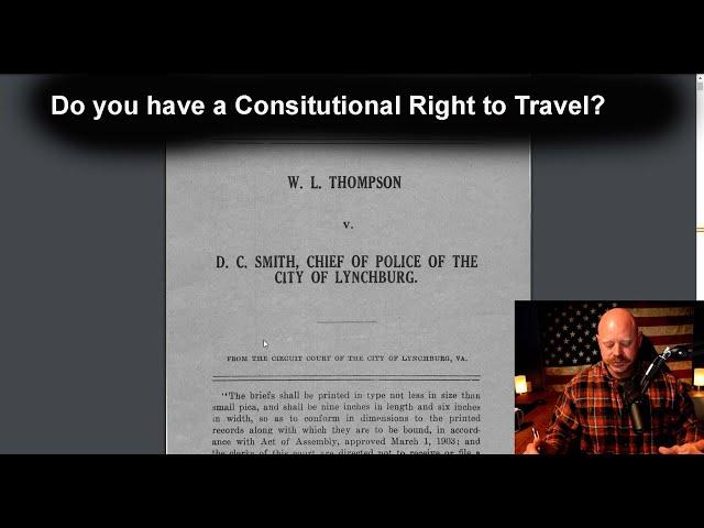 Driving or Traveling? Is it against the law to require a Driver's License?