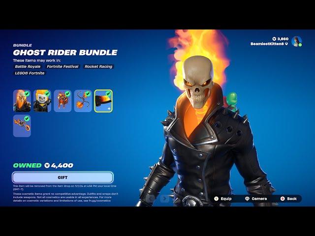 GHOST RIDER RETURNS & CAT DAY CELEBRATION + 2 V-BUCK MISSIONS! | 10/28 Fortnite Refresh