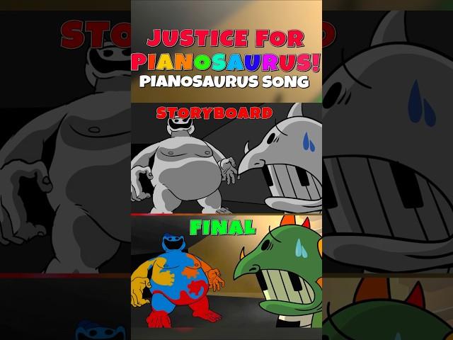 JUSTICE FOR PIANOSAURUS! (Pianosaurus Theme Song) Poppy Playtime Doey VS Piano Spot The Difference 
