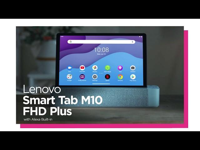 Lenovo Smart Tab M10 FHD Plus with Alexa Built-in (2nd gen)