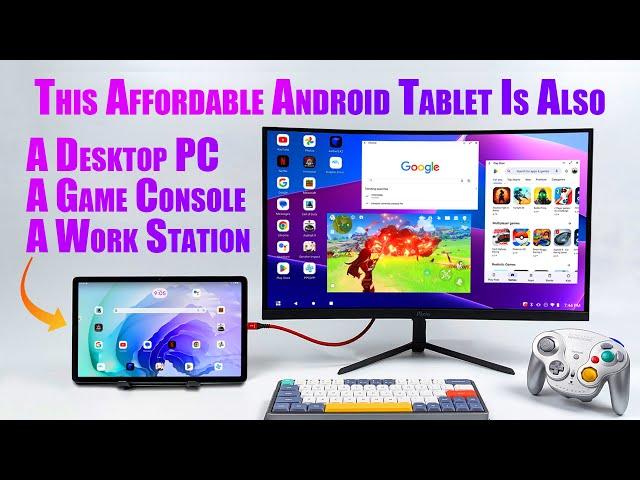 This Fast Lower Cost Tablet Is Right On The Edge Of Being A Desktop PC/Game Console!