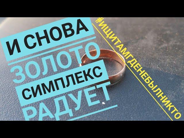 Золото на Nokta Makro Simplex.