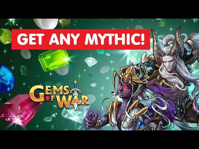 Gems of War Get ANY Mythic YOU want! Best Trick Easy Tips Guide?