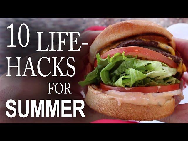 10 Life Hacks You Need To Know For Summer!