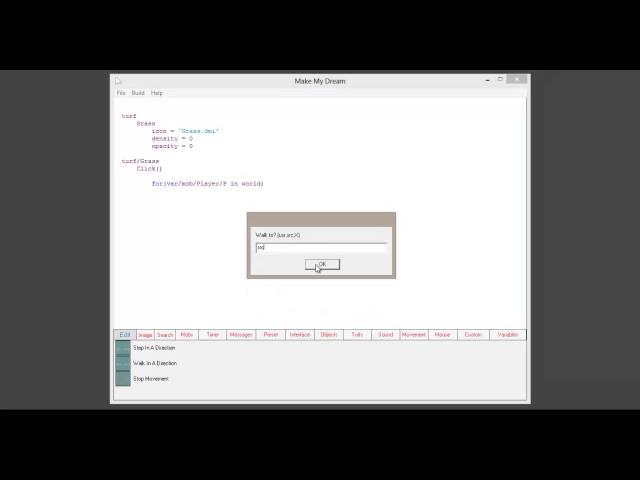 Make My Dream: Creating a basic game.