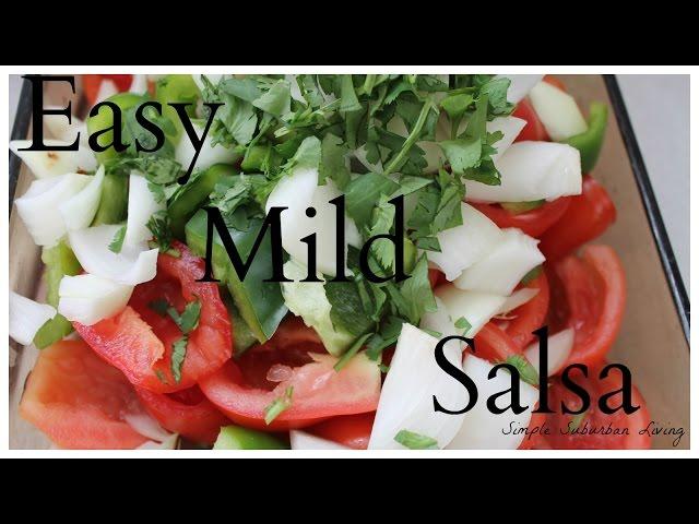 Homemade Restaurant Style Salsa - Making and canning the best garden fresh salsa