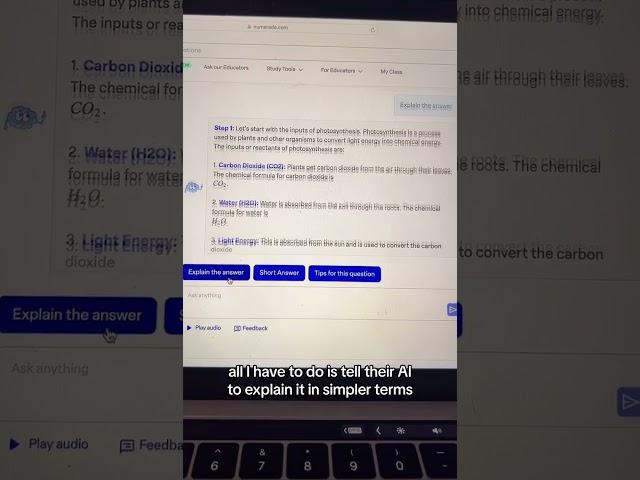 NUMERADE: Instant Homework Help with AI Tutor Ace #teacherlife #college #stem #homework #study