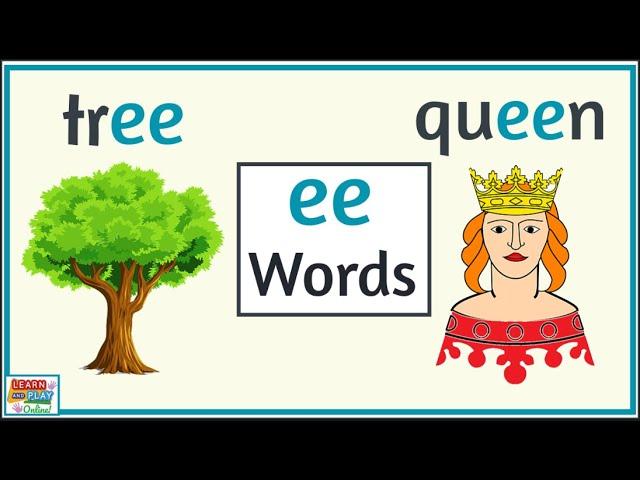 PHONICS- Blending words with the digraph /ee/ sound